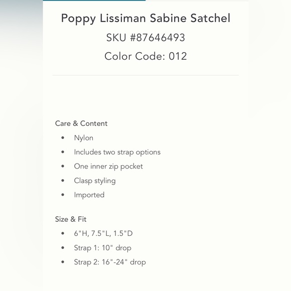 Poppy Lissiman Sabine Satchel in Cream✨ - Picture 6 of 16